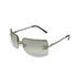 VINTAGE CHANEL SUNGLASSES COCOMARK RHINESTONE SILVER EYEWEAR 90340545