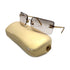 VINTAGE CHANEL SUNGLASSES COCOMARK RHINESTONE GOLD EYEWEAR 90319113