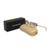 VINTAGE CHANEL SUNGLASSES COCOMARK RHINESTONE GOLD EYEWEAR 90330687