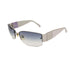 VINTAGE CHANEL SUNGLASSES COCOMARK RHINESTONE SILVER EYEWEAR 90321073