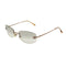 VINTAGE CHANEL SUNGLASSES COCOMARK ROSE GOLD EYEWEAR 90330690
