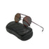 VINTAGE CHANEL SUNGLASSES COCOMARK ROUND PURPLE EYEWEAR 90340539