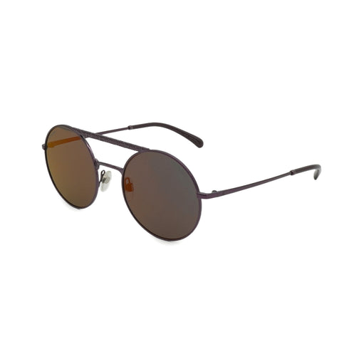 VINTAGE CHANEL SUNGLASSES COCOMARK ROUND PURPLE EYEWEAR 90340539