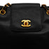 VINTAGE CHANEL SUPER MODEL CHAIN TOTE BAG BLACK CAVIAR SKIN GOLD HARDWARE 90335144