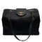 VINTAGE CHANEL SUPER MODEL CHAIN TOTE BAG BLACK CAVIAR SKIN GOLD HARDWARE 90305674