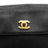 VINTAGE CHANEL TRIPLE COCO CHAIN SHOULDER BAG BLACK CAVIAR SKIN GOLD HARDWARE 90327070