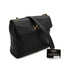 VINTAGE CHANEL TRIPLE COCO CHAIN SHOULDER BAG BLACK CAVIAR SKIN GOLD HARDWARE 90327070