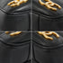 VINTAGE CHANEL TRIPLE COCO CHAIN SHOULDER BAG BLACK CAVIAR SKIN GOLD HARDWARE 90339656