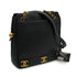 VINTAGE CHANEL TRIPLE COCO CHAIN SHOULDER BAG BLACK CAVIAR SKIN GOLD HARDWARE 90339656