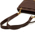 VINTAGE CHANEL TRIPLE COCO CHAIN SHOULDER BAG BROWN CAVIAR SKIN GOLD HARDWARE 90333760