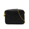 VINTAGE CHANEL TRIPLE COCO CHAIN SHOULDER BAG FRINGE BLACK CAVIR SKIN GOLD HARDWARE 90341863