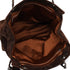 VINTAGE CHANEL TRIPLE COCO CHAIN SHOULDER TOTE BAG FRINGE BROWN SUEDE SILVER HARDWARE 90348538