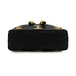 VINTAGE CHANEL TRIPLE COCO DRAWSTRING CHAIN SHOULDER BAG BLACK CAVIAR SKIN GOLD HARDWARE 90339658