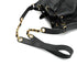VINTAGE CHANEL TRIPLE COCO DRAWSTRING CHAIN SHOULDER BAG BLACK CAVIAR SKIN GOLD HARDWARE 90339658