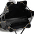 VINTAGE CHANEL TRIPLE COCO DRAWSTRING CHAIN SHOULDER BAG BLACK CAVIAR SKIN GOLD HARDWARE 90339658