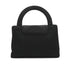 VINTAGE CHANEL HAND BAG BLACK FABLICK GOLD HARDWARE 90334149