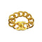 VINTAGE CHANEL TURN LOCK BRACELET COCOMARK GOLD ACCESSORY 96A 90325807