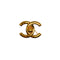 VINTAGE CHANEL TURN LOCK BROOCH GOLD ACCESSORY 96A 90342597