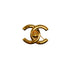 VINTAGE CHANEL TURN LOCK BROOCH GOLD ACCESSORY 96A 90342597