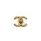 VINTAGE CHANEL TURN LOCK BROOCH GOLD ACCESSORY 96P 90323153