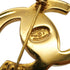 VINTAGE CHANEL TURN LOCK BROOCH GOLD ACCESSORY 96P 90337698