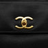 VINTAGE CHANEL TURN LOCK CHAIN TOTE BAG BLACK CAVIAR SKIN GOLD HARDWARE 90340135