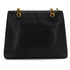VINTAGE CHANEL TURN LOCK CHAIN TOTE BAG BLACK CAVIAR SKIN GOLD HARDWARE 90340502