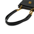 VINTAGE CHANEL TURN LOCK CHAIN TOTE BAG BLACK CAVIAR SKIN GOLD HARDWARE 90340502