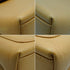 VINTAGE CHANEL TURN LOCK HAND BAG BEIGE CAVIAR SKIN GOLD HARDWARE 90341843