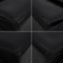 VINTAGE CHANEL TURN LOCK HAND BAG BLACK LAMB SKIN GOLD HARDWARE 90341852