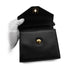 VINTAGE CHANEL TURN LOCK HAND BAG BLACK LAMB SKIN GOLD HARDWARE 90341852
