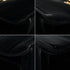VINTAGE CHANEL TURN LOCK HAND BAG BLACK VELOUR GOLD HARDWARE 90342582