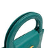 VINTAGE CHANEL TURN LOCK HAND BAG GREEN LAMB SKIN GOLD HARDWARE 90319994