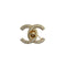 VINTAGE CHANEL TURN LOCK COCOMARK RHINESTONE BROOCH GOLD ACCESSORY 96A 90327604