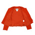 VINTAGE CHANEL TWEED JACKET RED WOOL 42 96A RTW 90332945