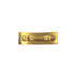 VINTAGE CHANEL VALLETTA COCOMARK GOLD SILVER HAIR ACCESSORY 90323099