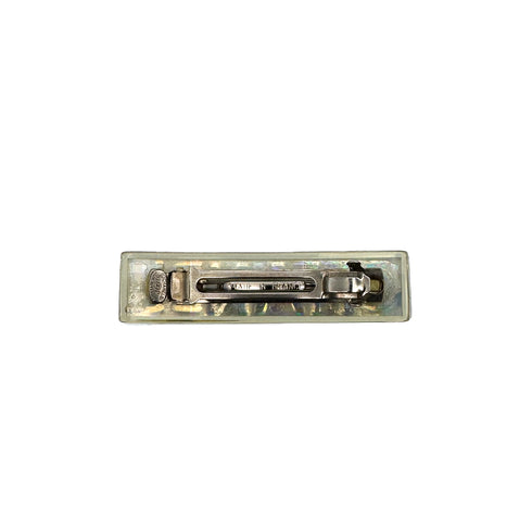 VINTAGE CHANEL VALLETTA LOGO HOLOGRAM CLEAR HAIR ACCESSORY 97P 90320176