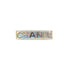 VINTAGE CHANEL VALLETTA LOGO SILVER CLEAR HAIR ACCESSORY 97P 90335010