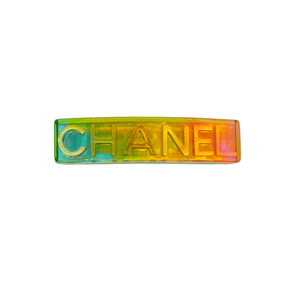 VINTAGE CHANEL VALLETTA LOGO RAINBOW ACCESSORY 97P 90332382