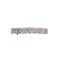 VINTAGE CHANEL VALLETTA COCOMARK SILVER CLEAR HAIR ACCESSORY 97P 90340529