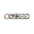 VINTAGE CHANEL VALLETTA LOGO SILVER HAIR ACCESSORY 98A 90335049
