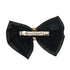 VINTAGE CHANEL VALLETTA RIBBON COCOMARK GOLD BLACK LEATHER HAIR ACCESSORY 94A 90340913