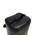 VINTAGE CHANEL VANITY BICOLORE HAND BAG BLACK LAMB SKIN 90313581