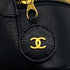 VINTAGE CHANEL VANITY HAND BAG BLACK CAVIAR SKIN 90325806