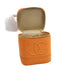 VINTAGE CHANEL VANITY HAND BAG ORANGE CAVIAR SKIN GOLD HARDWARE 90350341
