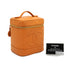 VINTAGE CHANEL VANITY HAND BAG ORANGE CAVIAR SKIN GOLD HARDWARE 90350341