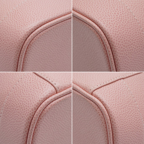 VINTAGE CHANEL COCOMARK VANITY HAND BAG PINK CAVIAR SKIN 90339655
