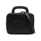 VINTAGE CHANEL VANITY HAND SHUOLDER BAG BLACK CAVIAR SKIN GOLD HARDWARE 90331860