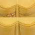 VINTAGE CHANEL VANITY HAND SHUOLDER BAG YELLOW CAVIAR SKIN GOLD HARDWARE 90335288
