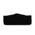 VINTAGE CHANEL V STITCH RHINESTONE COCOMARK BIJOU CHAIN SHOULDER BAG BLACK SATIN GOLD HARDWARE 90343941